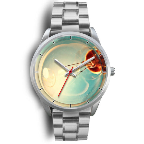 Christmas Special Silver Wrist Watch-Free Shipping