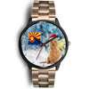 Australian Terrier On Christmas Arizona Wrist Watch-Free Shipping