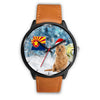 Australian Terrier On Christmas Arizona Wrist Watch-Free Shipping