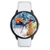 Australian Terrier On Christmas Arizona Wrist Watch-Free Shipping