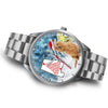 Australian Terrier On Christmas Alabama Wrist Watch-Free Shipping