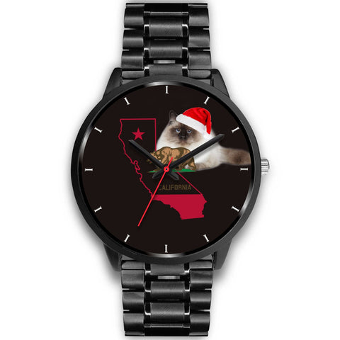 Birman Cat California Christmas Special Wrist Watch-Free Shipping