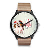 Beagle Dog On Christmas Alabama Wrist Watch-Free Shipping