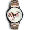 Beagle Dog On Christmas Alabama Wrist Watch-Free Shipping