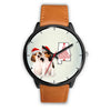 Beagle Dog On Christmas Alabama Wrist Watch-Free Shipping