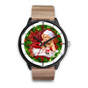 Cute Bordeaux Mastiff Dog Virginia Christmas Special Wrist Watch-Free Shipping