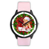 Cute Bordeaux Mastiff Dog Virginia Christmas Special Wrist Watch-Free Shipping