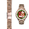 Lovely Bordeaux Mastiff Dog Virginia Christmas Special Wrist Watch-Free Shipping