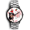 Bernese Mountain Dog On Christmas Alabama Wrist Watch-Free Shipping