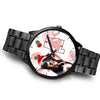 Bernese Mountain Dog On Christmas Alabama Wrist Watch-Free Shipping