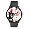 Bernese Mountain Dog On Christmas Alabama Wrist Watch-Free Shipping