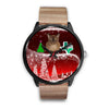 Burmese Cat Texas Christmas Special Wrist Watch-Free Shipping