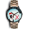 Boston Terrier On Christmas Alabama Wrist Watch-Free Shipping