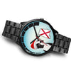 Boston Terrier On Christmas Alabama Wrist Watch-Free Shipping