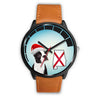 Boston Terrier On Christmas Alabama Wrist Watch-Free Shipping