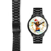 Boxer Dog On Christmas Arizona Wrist Watch-Free Shipping