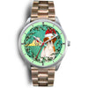 Brittany Dog Virginia Christmas Special Wrist Watch-Free Shipping