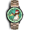 Lovely Brittany Dog Virginia Christmas Special Wrist Watch-Free Shipping