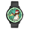 Lovely Brittany Dog Virginia Christmas Special Wrist Watch-Free Shipping