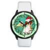 Lovely Brittany Dog Virginia Christmas Special Wrist Watch-Free Shipping