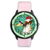 Lovely Brittany Dog Virginia Christmas Special Wrist Watch-Free Shipping