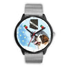 Cute St. Bernard Arizona Christmas Special Wrist Watch-Free Shipping