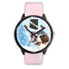 Cute St. Bernard Arizona Christmas Special Wrist Watch-Free Shipping