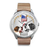 St. Bernard Alabama Christmas Special Wrist Watch-Free Shipping