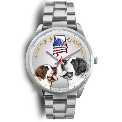 St. Bernard Alabama Christmas Special Wrist Watch-Free Shipping