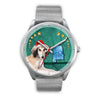 Saluki Dog Alabama Christmas Special Wrist Watch-Free Shipping