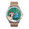 Saluki Dog Alabama Christmas Special Wrist Watch-Free Shipping