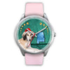 Saluki Dog Alabama Christmas Special Wrist Watch-Free Shipping