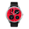 German Shepherd On Red New Jersey Christmas Special Wrist Watch-Free Shipping