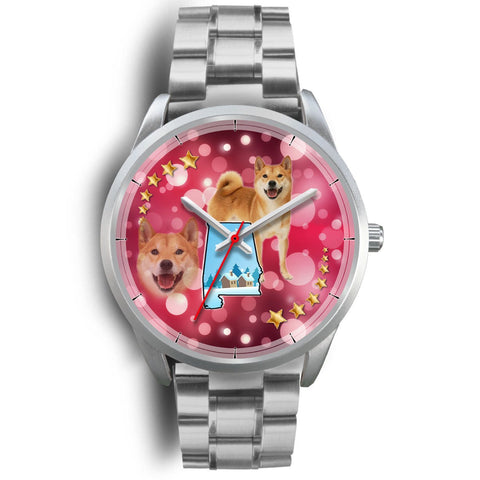Shiba Inu Alabama Christmas Special Wrist Watch-Free Shipping