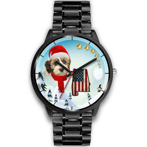 Shih Tzu Alabama Christmas Special Wrist Watch-Free Shipping