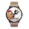 Staffordshire Terrier Arizona Christmas Special Wrist Watch-Free Shipping