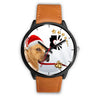 Staffordshire Terrier Arizona Christmas Special Wrist Watch-Free Shipping