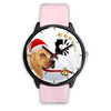 Staffordshire Terrier Arizona Christmas Special Wrist Watch-Free Shipping