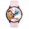 Staffordshire Terrier Alabama Christmas Special Wrist Watch-Free Shipping