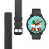 Abyssinian Cat Georgia Christmas Special Wrist Watch-Free Shipping