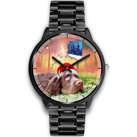 Sussex Spaniel Arizona Christmas Special Wrist Watch-Free Shipping