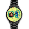 Graceful Chocolate Labrador Dog New Jersey Christmas Special Wrist Watch-Free Shipping