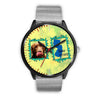 Graceful Chocolate Labrador Dog New Jersey Christmas Special Wrist Watch-Free Shipping