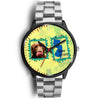 Graceful Chocolate Labrador Dog New Jersey Christmas Special Wrist Watch-Free Shipping