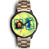 Graceful Chocolate Labrador Dog New Jersey Christmas Special Wrist Watch-Free Shipping