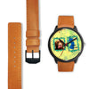 Graceful Chocolate Labrador Dog New Jersey Christmas Special Wrist Watch-Free Shipping