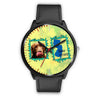 Graceful Chocolate Labrador Dog New Jersey Christmas Special Wrist Watch-Free Shipping