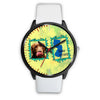 Graceful Chocolate Labrador Dog New Jersey Christmas Special Wrist Watch-Free Shipping