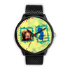 Graceful Chocolate Labrador Dog New Jersey Christmas Special Wrist Watch-Free Shipping