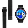 Dalmatian Dog On Blue Pennsylvania Christmas Special Wrist Watch-Free Shipping